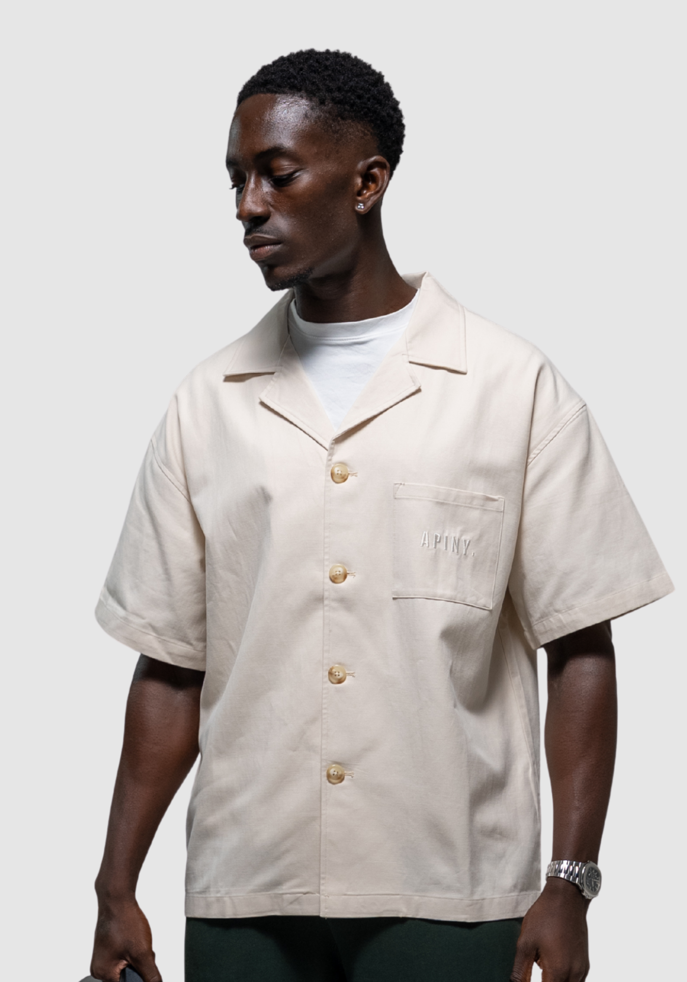 22ss sefr mate short sleeve | Short Sleeve Circle Print Short-Sleeve