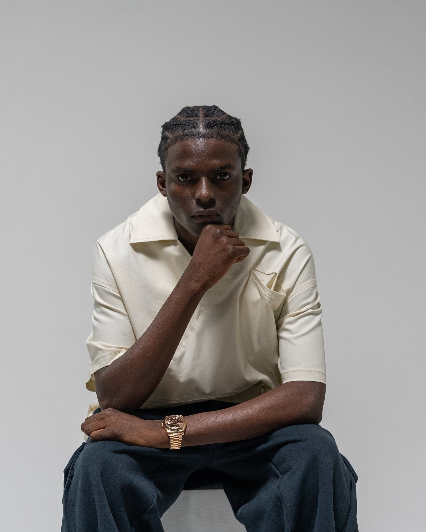 APINY Half-Sleeve Signature Leisure Shirt